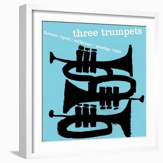 Three Trumpets-null-Framed Art Print