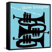 Three Trumpets-null-Framed Stretched Canvas