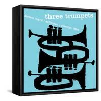 Three Trumpets-null-Framed Stretched Canvas