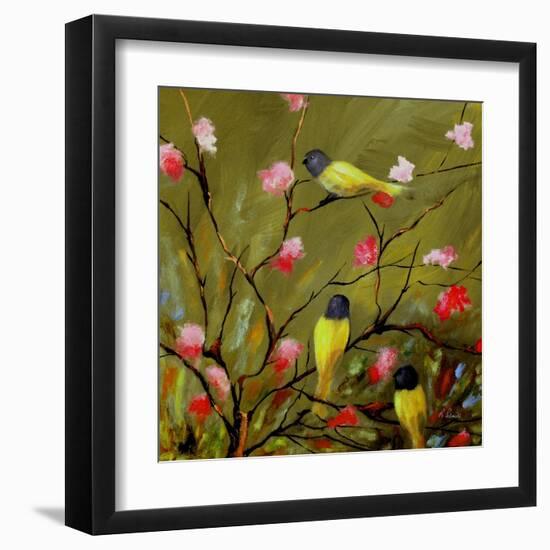 Three Tweets-Ruth Palmer-Framed Art Print