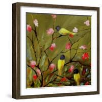 Three Tweets-Ruth Palmer-Framed Art Print