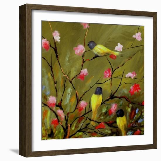 Three Tweets-Ruth Palmer-Framed Art Print