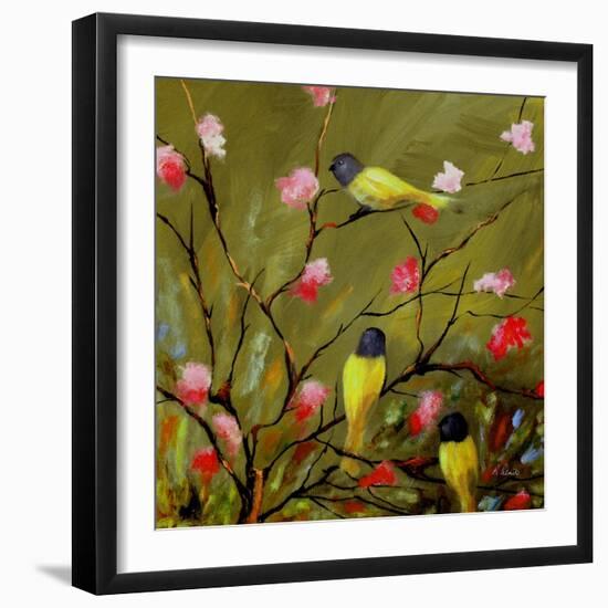 Three Tweets-Ruth Palmer-Framed Art Print