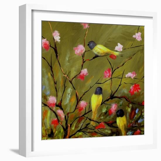 Three Tweets-Ruth Palmer-Framed Art Print