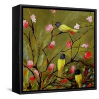 Three Tweets-Ruth Palmer-Framed Stretched Canvas