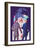 Three Types of Backs for Sack Suits-null-Framed Art Print