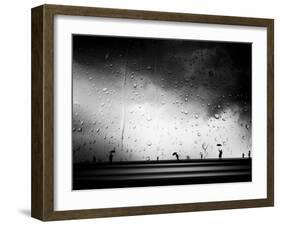 Three Umbrellas-Josh Adamski-Framed Photographic Print