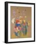 Three Vases of Flowers, C.1908-10-Odilon Redon-Framed Giclee Print