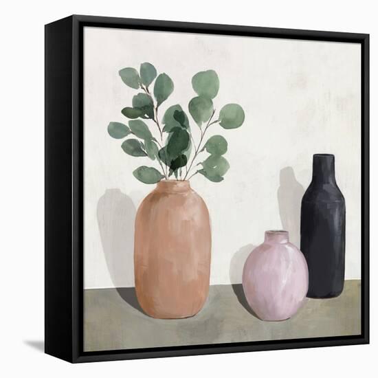 Three Vases-Isabelle Z-Framed Stretched Canvas