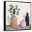 Three Vases-Isabelle Z-Framed Stretched Canvas