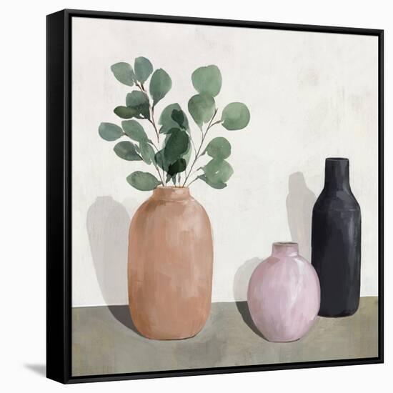 Three Vases-Isabelle Z-Framed Stretched Canvas