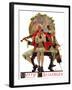 "Three Victorian Musicians", December 12,1931-Norman Rockwell-Framed Giclee Print