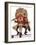 "Three Victorian Musicians", December 12,1931-Norman Rockwell-Framed Giclee Print