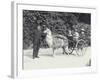 Three Visitors Including a Young Boy-Frederick William Bond-Framed Photographic Print