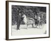 Three Visitors Including a Young Boy-Frederick William Bond-Framed Photographic Print