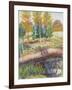 Three Washerwomen on the Banks of a River-Roderic O'Conor-Framed Giclee Print