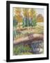 Three Washerwomen on the Banks of a River-Roderic O'Conor-Framed Giclee Print