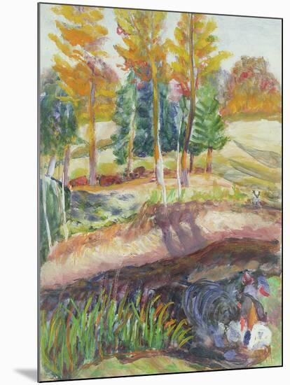 Three Washerwomen on the Banks of a River-Roderic O'Conor-Mounted Giclee Print