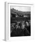 Three Welsh Coal Miners Just Up from the Pits After a Day's Work in Coal Mine in Wales-W^ Eugene Smith-Framed Photographic Print