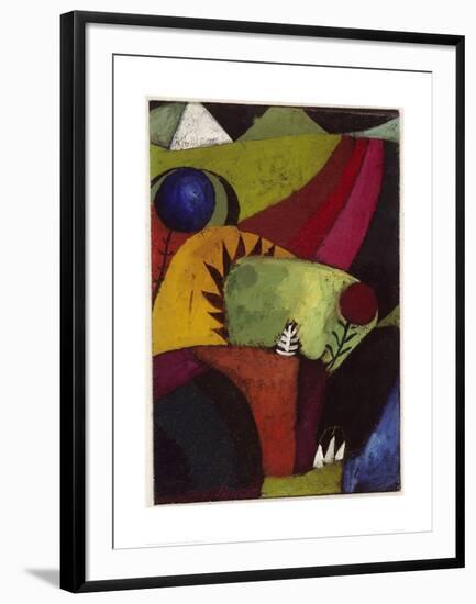 Three White Campanulas, 1920-Paul Klee-Framed Giclee Print