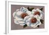 Three White Flowers-Vivien Rhyan-Framed Art Print