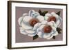 Three White Flowers-Vivien Rhyan-Framed Art Print