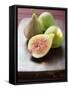 Three Whole Figs and One Half Fig-null-Framed Stretched Canvas