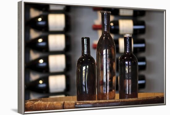 Three Wine Bottles-Matt Freedman-Framed Photographic Print