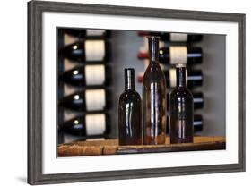 Three Wine Bottles-Matt Freedman-Framed Photographic Print