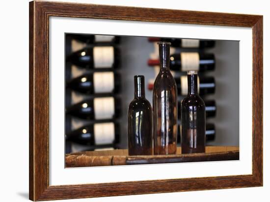 Three Wine Bottles-Matt Freedman-Framed Photographic Print