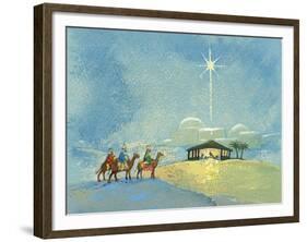 Three Wise Men, 2008-David Cooke-Framed Giclee Print