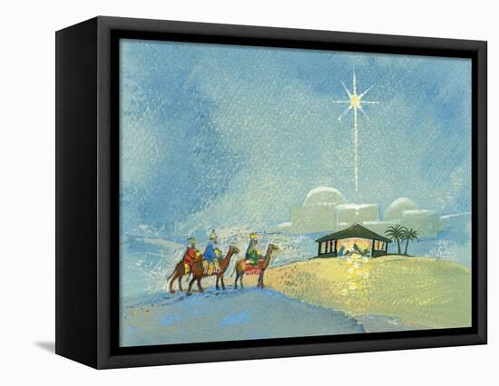 Three Wise Men, 2008-David Cooke-Framed Stretched Canvas