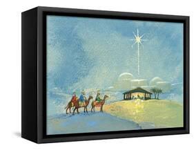 Three Wise Men, 2008-David Cooke-Framed Stretched Canvas