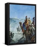 Three Wise Men-Henry Coller-Framed Stretched Canvas