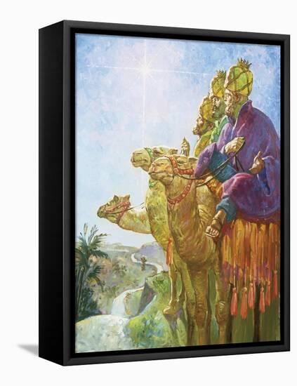 Three Wise Men-Hal Frenck-Framed Stretched Canvas