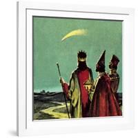 Three Wise Men-English School-Framed Giclee Print