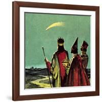 Three Wise Men-English School-Framed Giclee Print