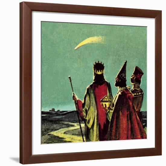 Three Wise Men-English School-Framed Giclee Print