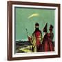 Three Wise Men-English School-Framed Giclee Print