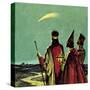 Three Wise Men-English School-Stretched Canvas