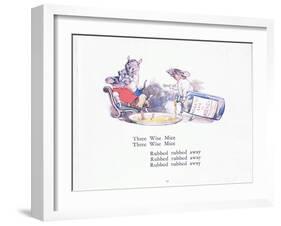 Three Wise Mice, Three Wise Mice-Walton Corbould-Framed Giclee Print