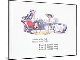 Three Wise Mice, Three Wise Mice-Walton Corbould-Mounted Giclee Print