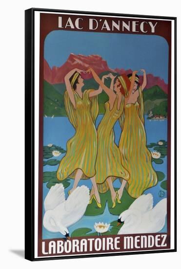 Three Woman poster-null-Framed Stretched Canvas