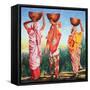 Three Women, 1993-Tilly Willis-Framed Stretched Canvas