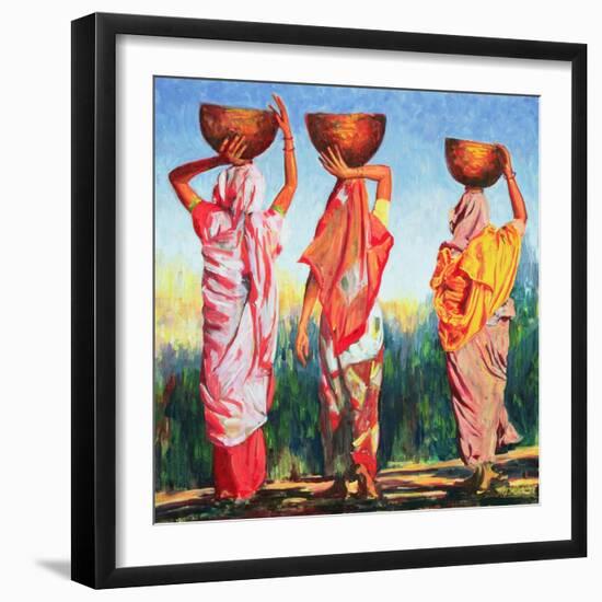 Three Women, 1993-Tilly Willis-Framed Giclee Print