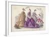 Three Women and a Child Wearing the Latest Fashions, 1864-Rigolet Rigolet-Framed Giclee Print