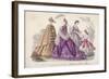 Three Women and a Child Wearing the Latest Fashions, 1864-Rigolet Rigolet-Framed Giclee Print