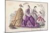 Three Women and a Child Wearing the Latest Fashions, 1864-Rigolet Rigolet-Mounted Giclee Print