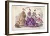 Three Women and a Child Wearing the Latest Fashions, 1864-Rigolet Rigolet-Framed Giclee Print