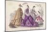 Three Women and a Child Wearing the Latest Fashions, 1864-Rigolet Rigolet-Mounted Giclee Print